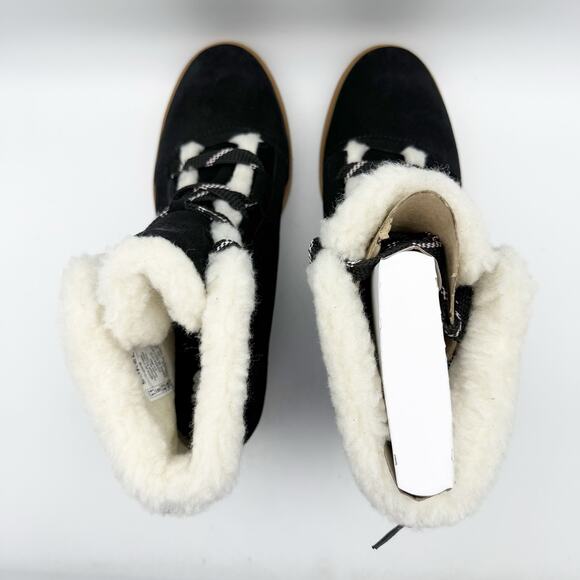 SOREL Womens Evie II Cozy Booties US 11 EU 42 Black Waterproof Leather NIB - Picture 11 of 13